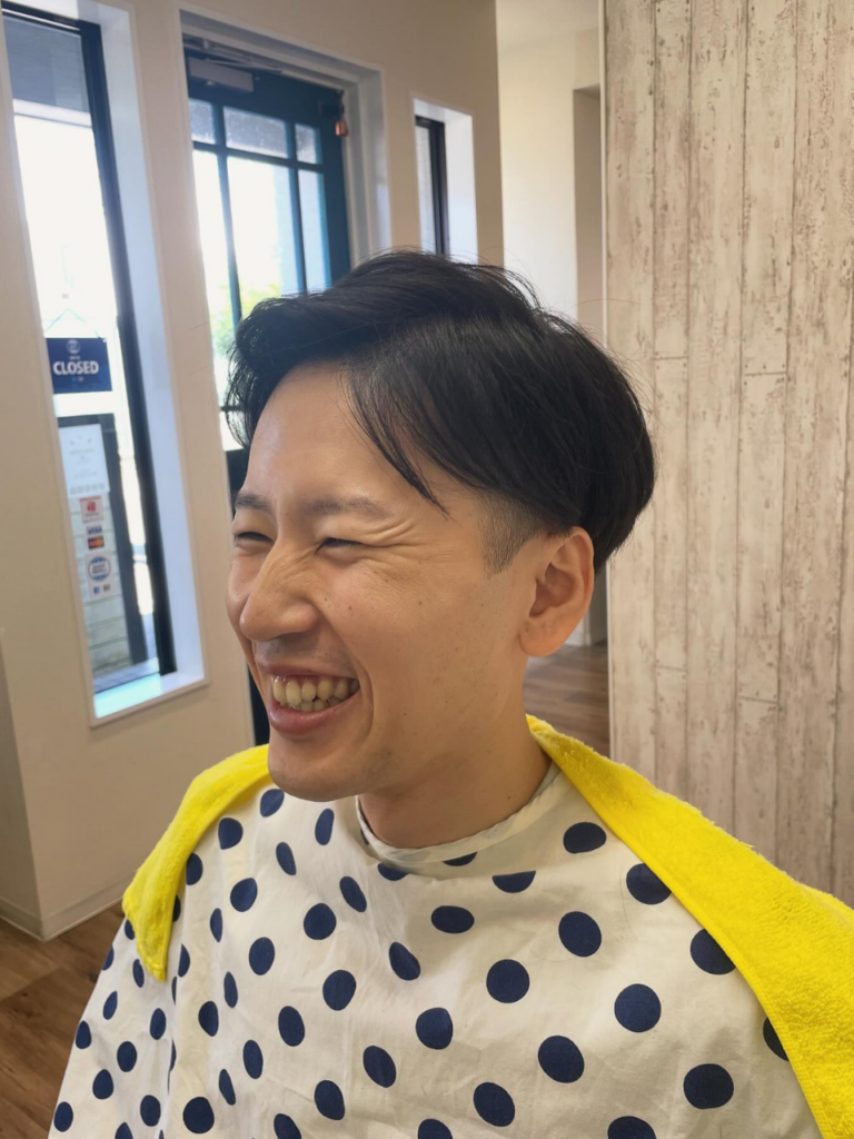 アップバンクのツーブロック